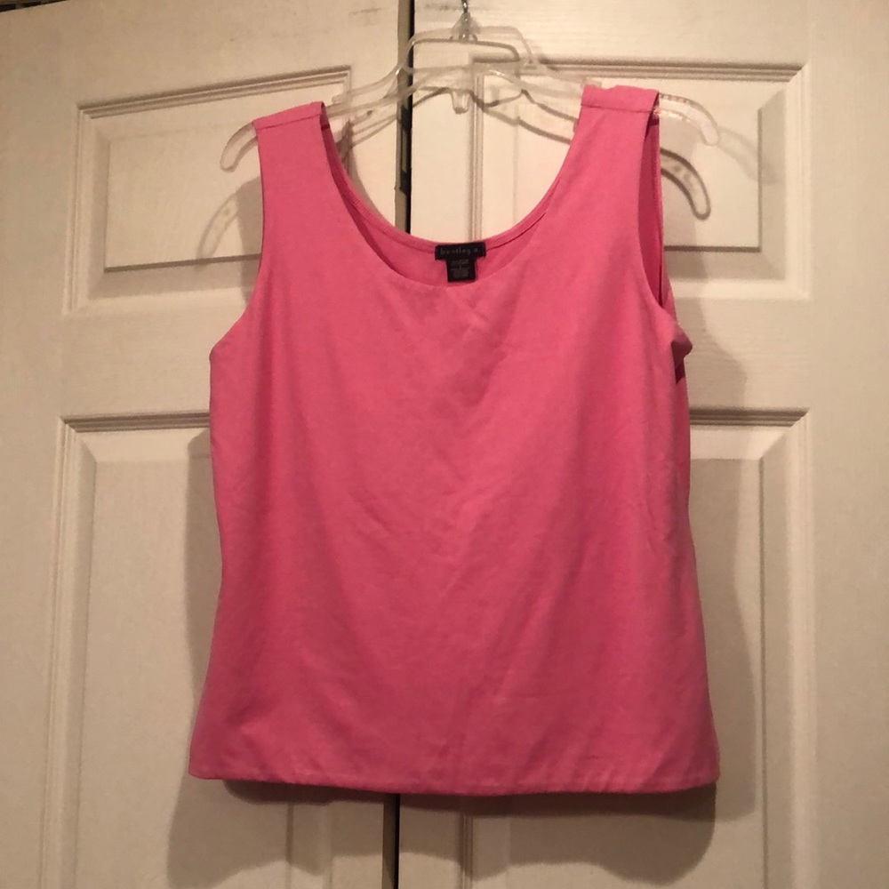 Bentley -Large Pink Nylon/Spandex Tank